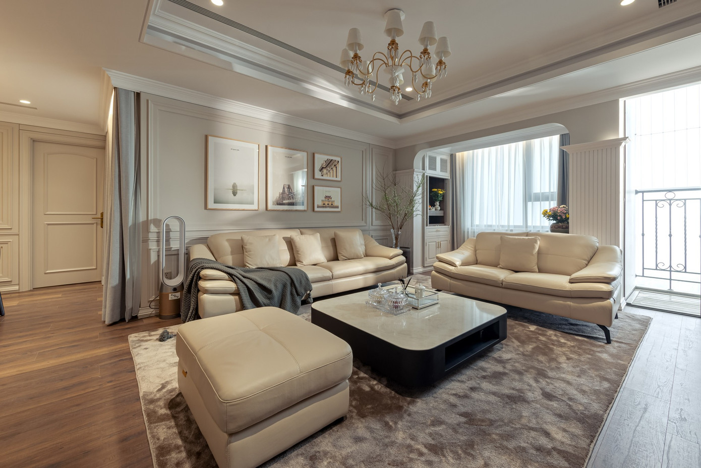 Quá trình biến đổi Penthouse từ phong cách Tân cổ điển sang hiện đại - Ảnh 3