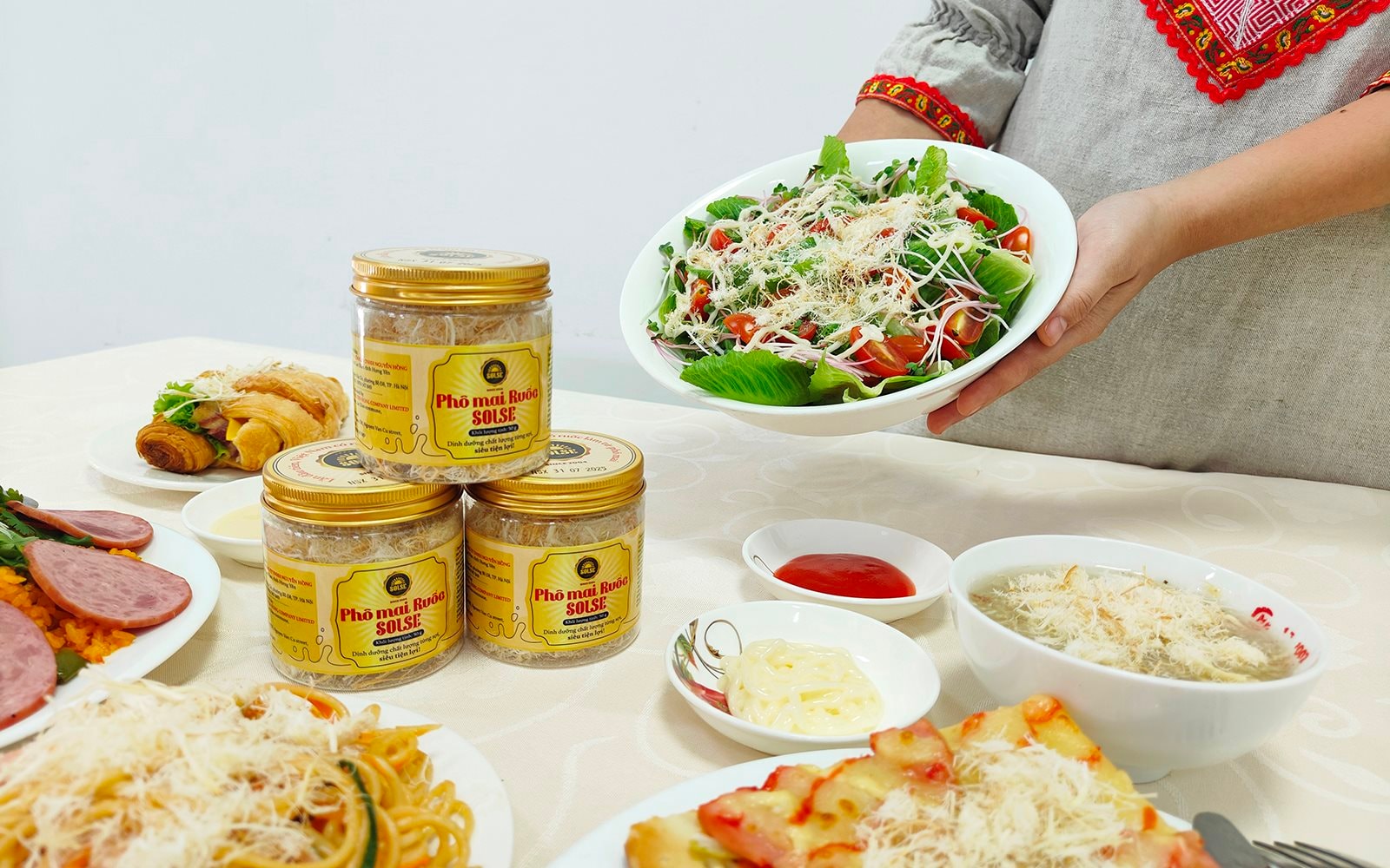 Lần đầu tiên Việt Nam có sản phẩm ruốc làm hoàn toàn từ phô mai - Ảnh 3