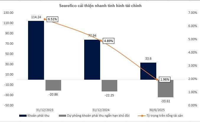 Searefico còn 6 tháng để loại bỏ hoàn toàn ý kiến kiểm toán loại trừ trước 2026 - Ảnh 1