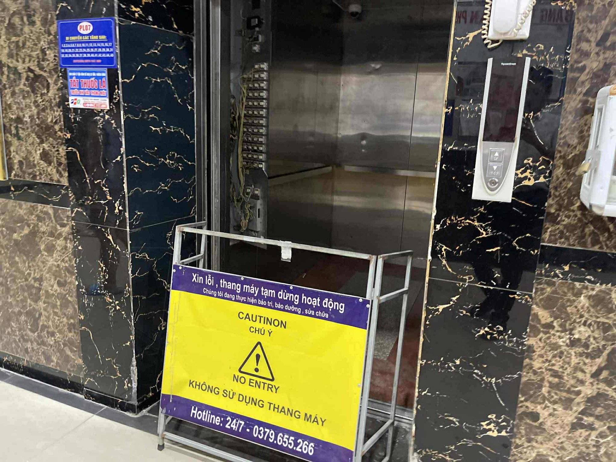 Xôn xao thông tin bé trai ném dép làm gãy vòi phun nước PCCC dẫn tới hỏng 2 thang máy giá tiền tỉ - Ảnh 3