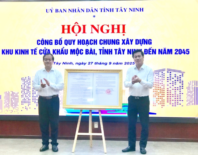 Cột mốc quan trọng với Khu kinh tế cửa khẩu Mộc Bài - Ảnh 1