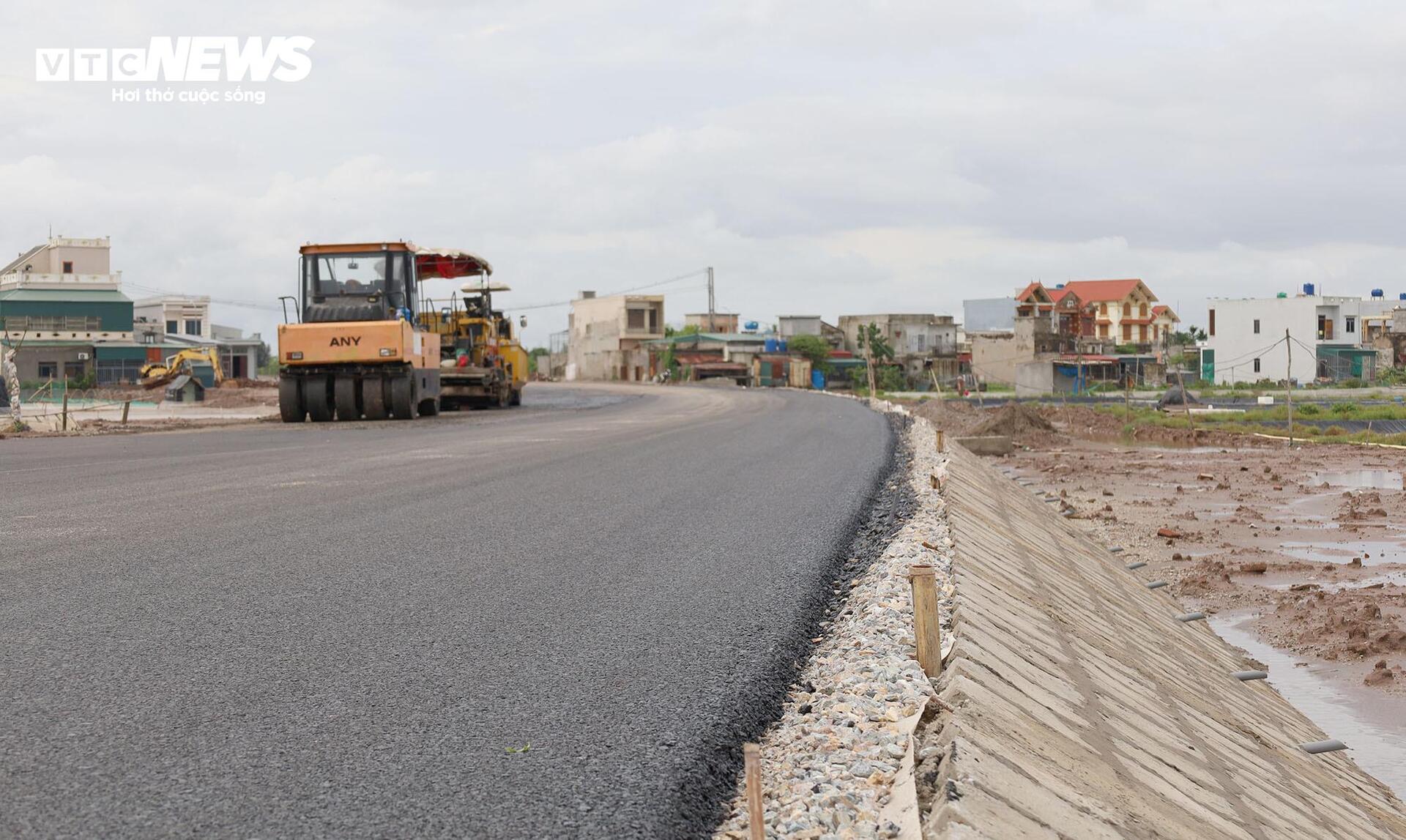 Toàn cảnh tuyến đường bộ ven biển Hưng Yên gần 5.000 tỷ đồng sắp cán đích - Ảnh 19