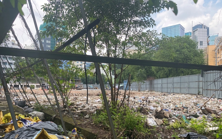 Sau 10 năm bất động, khu đất 'vàng' 4 mặt tiền trung tâm TP.HCM co người thuê - Ảnh 4