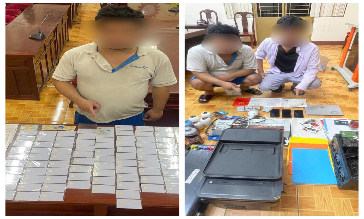 Bắt nhóm đối tượng làm giả hàng trăm sổ đỏ, bằng cấp, giấy khám sức khỏe - Ảnh 4