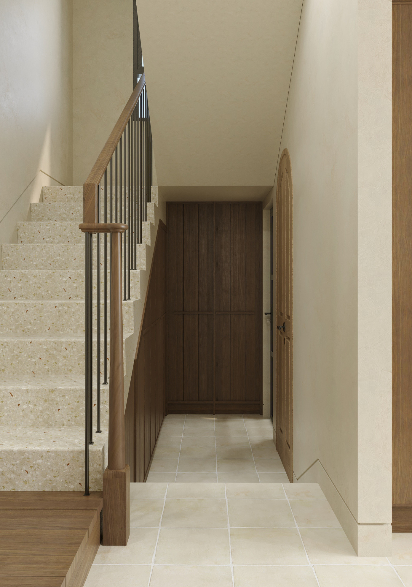 Thiết kế nhà đậm chất chất truyền thống cho diện tích đất 100m2 - Ảnh 8