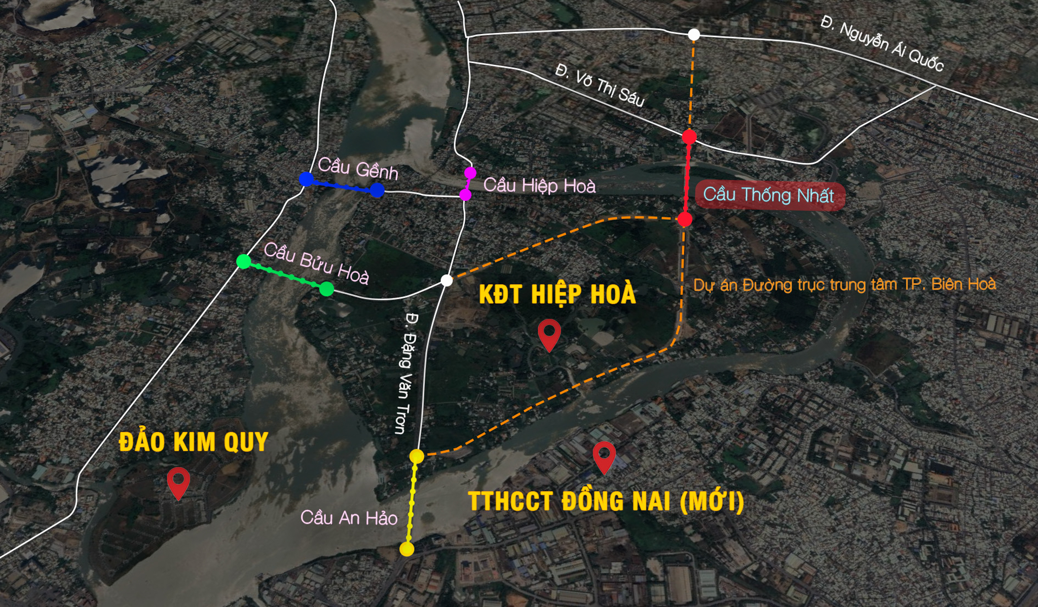 Toàn cảnh cây cầu nối trung tâm tỉnh Đồng Nai với siêu dự án 72.000 tỷ của Sun Group - Ảnh 3