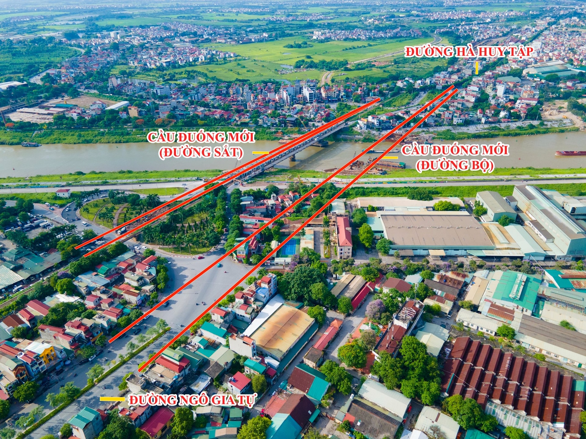 Tin vui tại cây cầu "Giao duyên" 1.800 tỷ đồng thay thế cầu Đuống 123 năm tuổi: DN nào đứng sau? - Ảnh 3