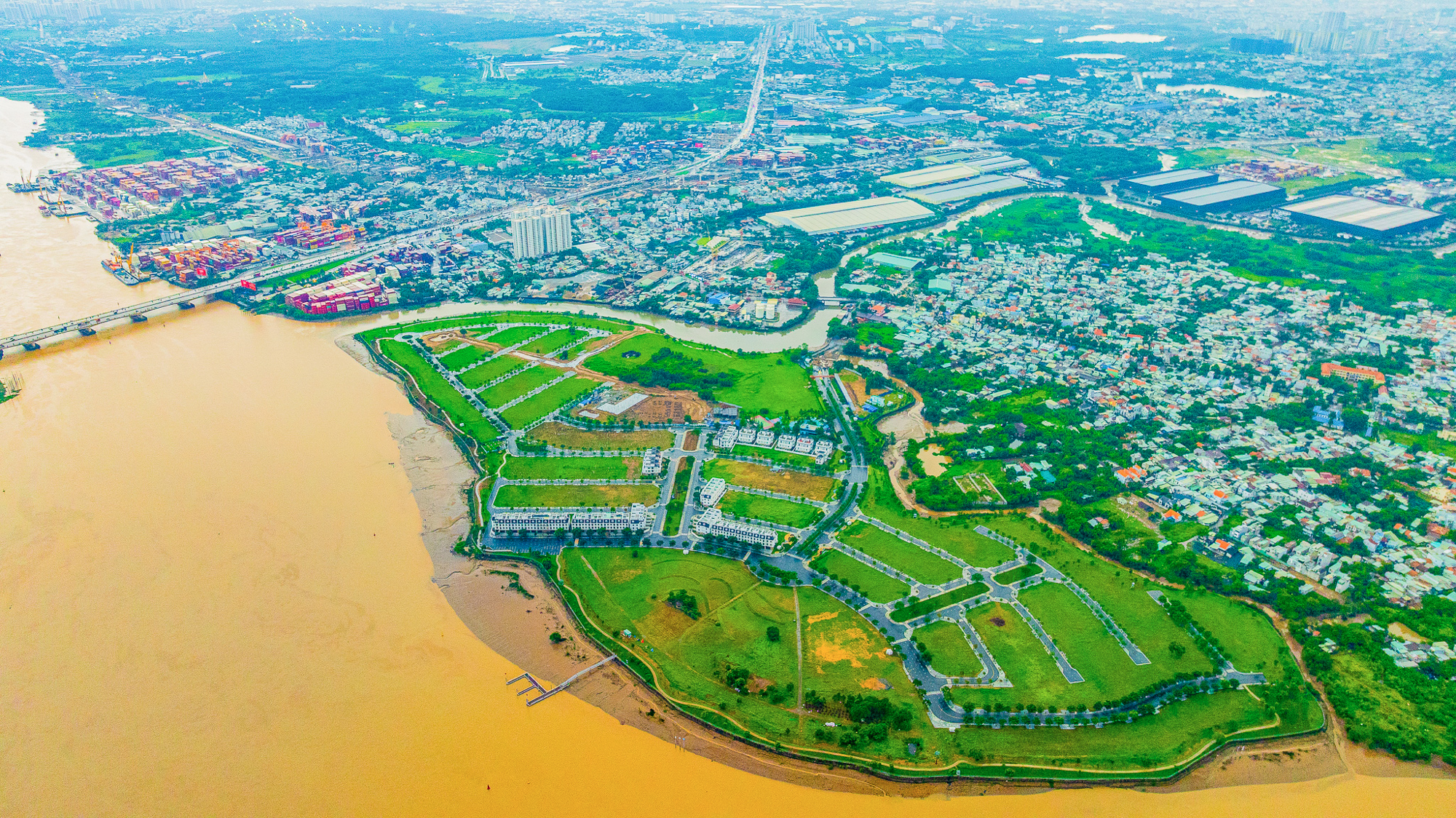 Toàn cảnh đô thị đảo sát vách TP.HCM, đối diện dự án 72.000 tỷ của Sun Group, góp phần đẩy giá đất tăng gấp 10 lần - Ảnh 4