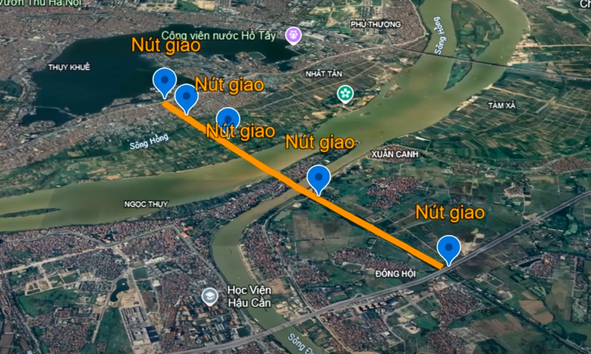 Toàn cảnh công trường xây cầu có trụ cao nhất, nhịp chính dài thứ 2 Việt Nam kết nối đại dự án “nóng” bậc nhất của tỷ phú Phạm Nhật Vượng - Ảnh 5