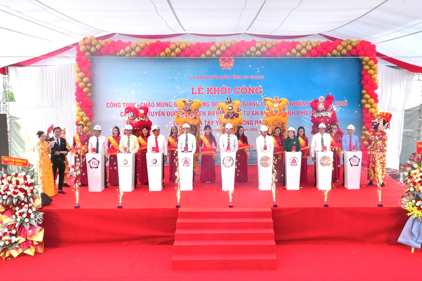 Khởi công cầu ven biển An Biên - Rạch Giá gần 4.000 tỷ đồng - Ảnh 1