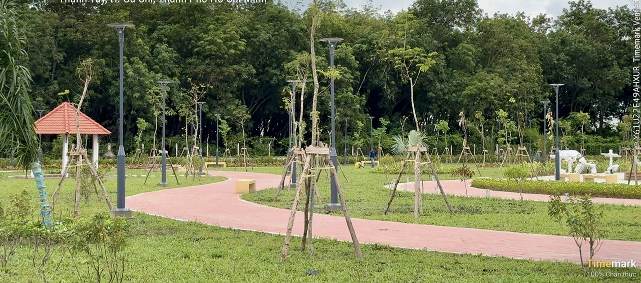 Khánh thành công viên gần 2 ha tại xã Phú Hòa Đông - Ảnh 2