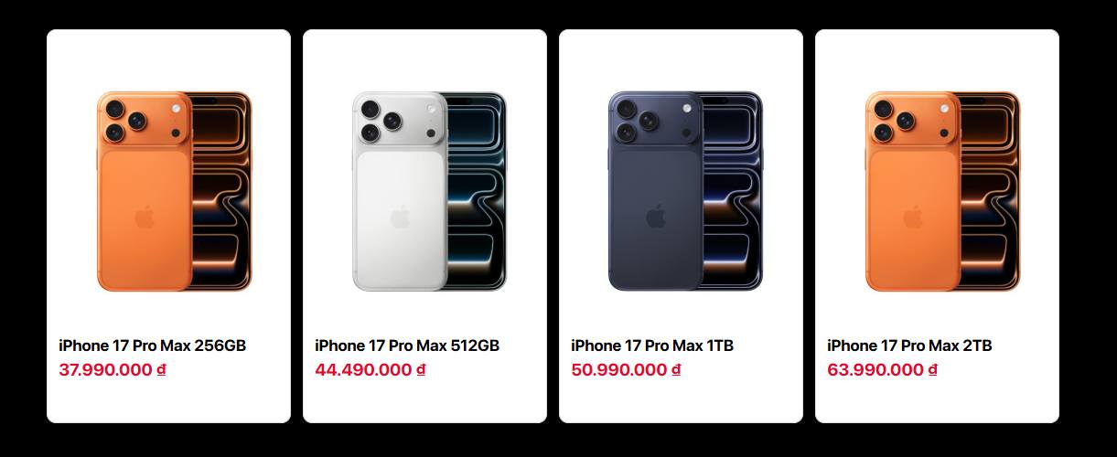 Dạo xem giá bán iPhone 17 chính hãng tại Việt Nam, mua ở Apple Store hay đại lý nào rẻ hơn? - Ảnh 8