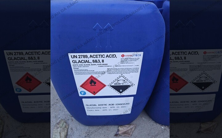 Hãi hùng hơn 30.000 lít giấm độc hại suýt tuồn ra thị trường ở Đà Nẵng - Ảnh 2
