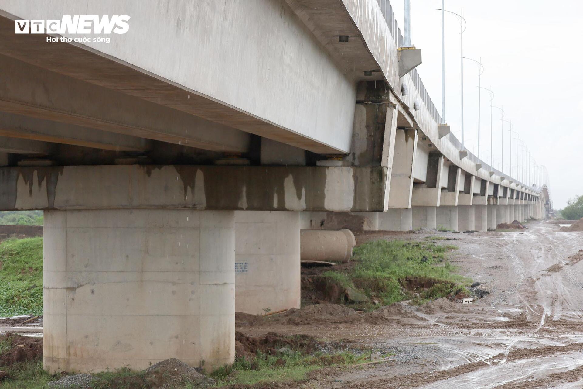 Chiêm ngưỡng cầu sông Hồng gần 1.000 tỷ đồng nối Hưng Yên với Ninh Bình - Ảnh 14