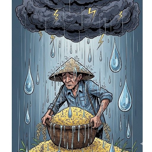 Giải mã 'kịch bản' hạ gục giá lúa miền Tây: Khi 'khách sộp' lật kèo và 3 cú 'plot twist' còn lại - Ảnh 5