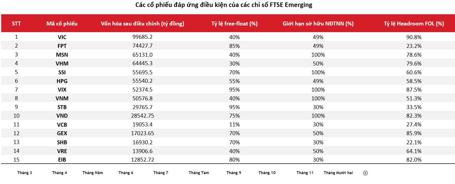 Chuyên gia ASEANSC điểm tên 15 cổ phiếu dự kiến được “săn đón” ngay khi quá trình nâng hạng chính thức bắt đầu - Ảnh 2