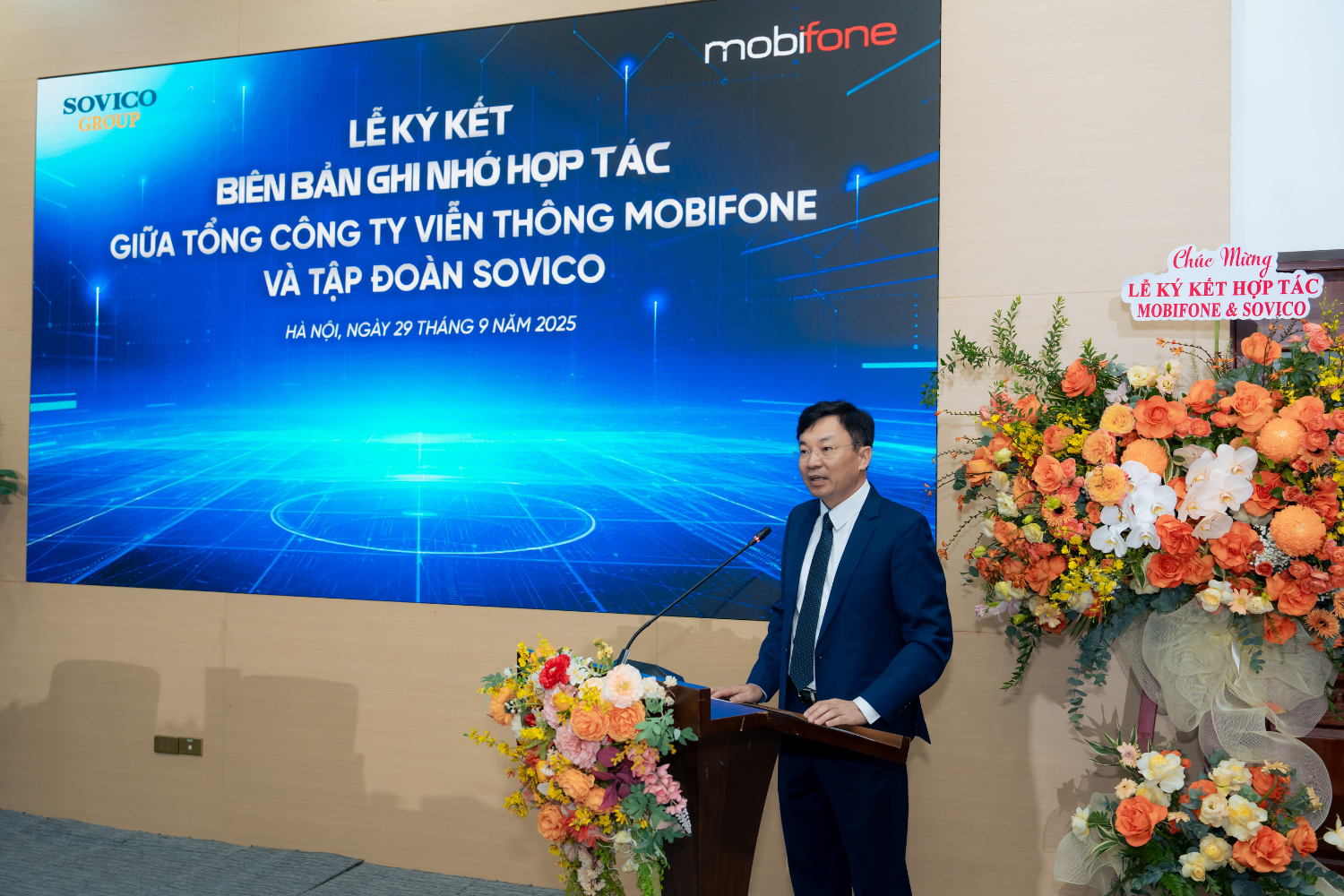 MobiFone và SOVICO hợp tác xây dựng hệ sinh thái viễn thông công nghệ đa tiện ích - Ảnh 3