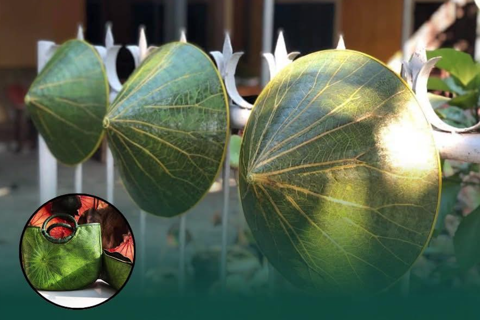 Từng chỉ để gói xôi, loại lá phế phẩm nay hóa thành túi xách, nón lá vươn ra quốc tế - Ảnh 1