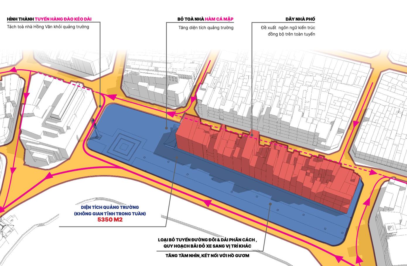 Hà Nội: Đường Đinh Tiên Hoàng sẽ được thiết kế trở thành Đại lộ Văn Hiến - Ảnh 5