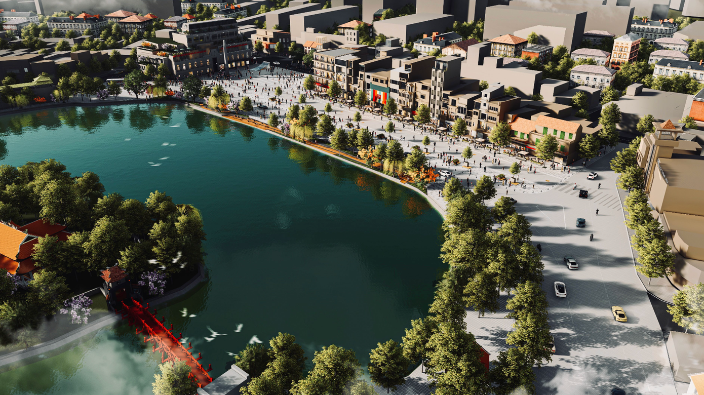 Hà Nội: Đường Đinh Tiên Hoàng sẽ được thiết kế trở thành Đại lộ Văn Hiến - Ảnh 3