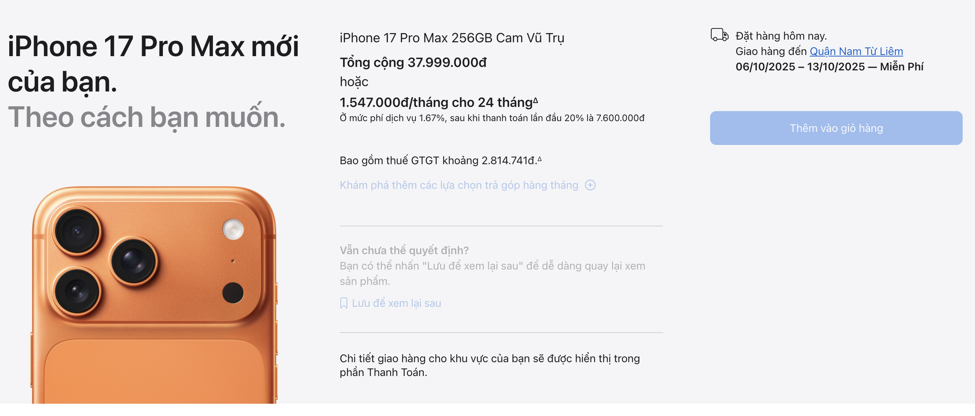 iPhone 17 Pro Max cháy hàng sau vài phút - Ảnh 1