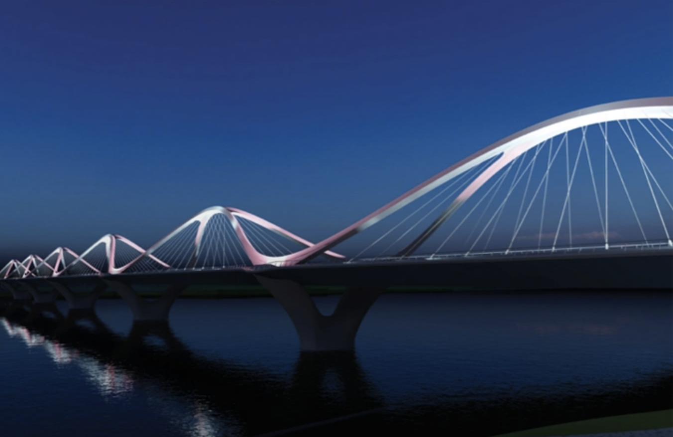 Hà Nội đề xuất giảm chiều dài, tăng vốn đầu tư xây cầu Trần Hưng Đạo lên 16.222 tỉ đồng - Ảnh 1