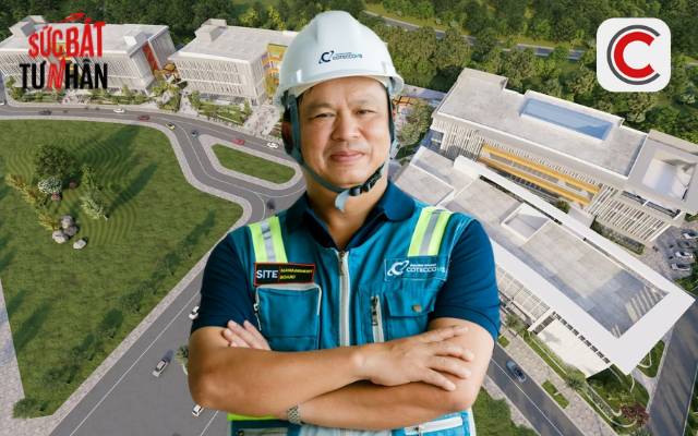 Liên danh Coteccons trúng gói thầu hơn 3.000 tỷ đồng tại Long Thành, Phó Tổng giám đốc Võ Hoàng Lâm chia sẻ mục tiêu doanh thu 3 tỷ USD, vốn hoá 1 tỷ USD - Ảnh 1