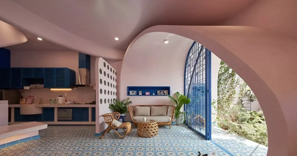 Ngôi nhà 160m2 với gam màu đặc biệt ở TP.HCM