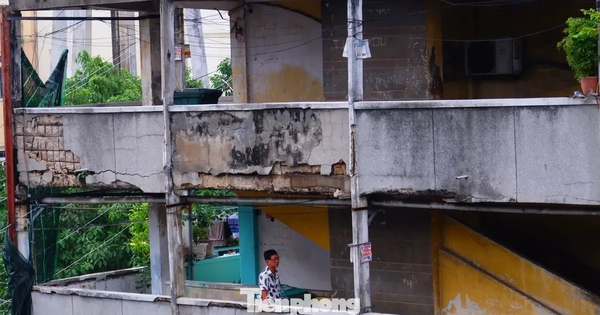 Sống bất an trong chung cư ở TPHCM: 'Nghe tiếng động mạnh là sợ trần rơi'