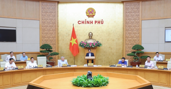 Thủ tướng Phạm Minh Chính chủ trì phiên họp Chính phủ tháng 8/2025