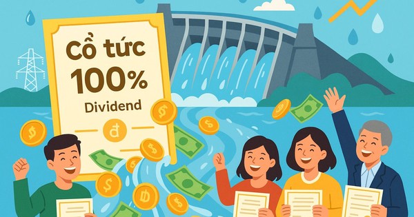Một công ty thuỷ điện muốn trả cổ tức tiền mặt tỷ lệ 100%