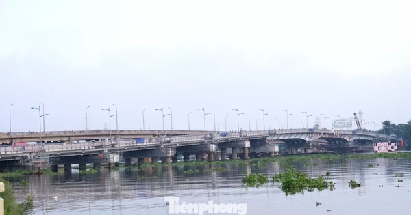 Hiện trạng cầu Bình Triệu 1 sau gần 3 tuần 'thần đèn' nâng tĩnh không