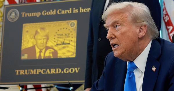 Mỹ bán "Thẻ Vàng Trump", "Thẻ Bạch kim Trump" với giá 1-5 triệu USD