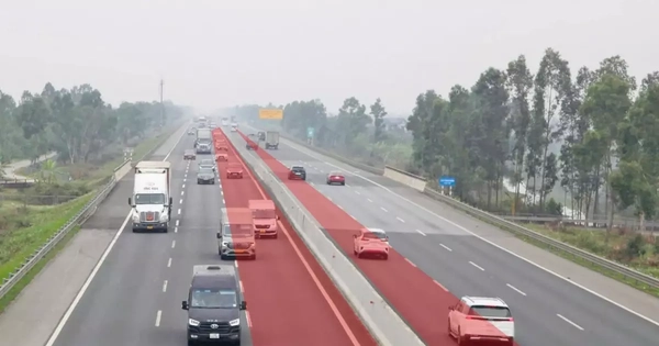Cấm nhiều loại xe đi làn 1 cao tốc Hà Nội - Hải Phòng, Pháp Vân - Cầu Giẽ