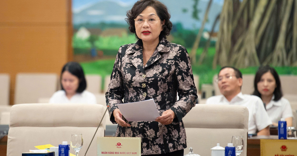 Thống đốc Nguyễn Thị Hồng trình bày Dự thảo Luật Bảo hiểm tiền gửi (sửa đổi)