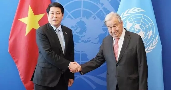 Tổng Thư ký Liên Hợp Quốc đánh giá Việt Nam là đối tác tuyệt vời