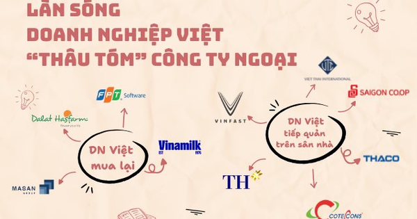 Từ "con mồi" bị thâu tóm đến làn sóng doanh nghiệp Việt đi săn các công ty ngoại: FPT, Vinamilk, Masan, VinFast và những thương vụ triệu đô