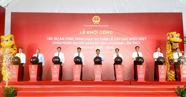 Khởi công, khởi động 10 dự án, công trình phục vụ APEC 2027