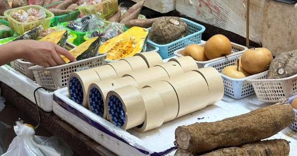 Cuộn băng dính bỗng "cháy hàng", đua độ hot với cà chua, khoai tây trước bão Ragasa: Lý do mới sốc