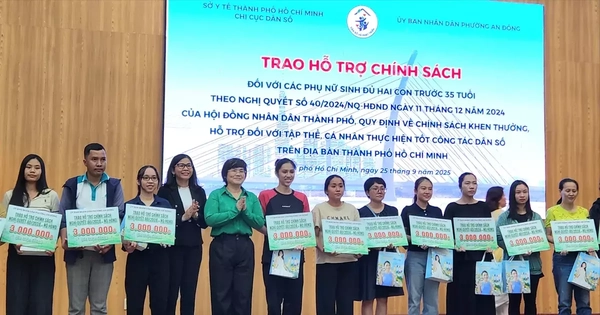 Hơn 17.000 phụ nữ TPHCM được nhận hỗ trợ vì sinh đủ 2 con trước 35 tuổi