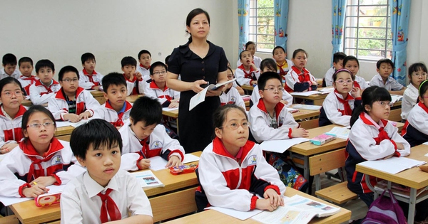 Dự kiến bảng lương mới của giáo viên tiểu học