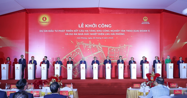 Thủ tướng dự lễ khởi công 2 dự án có tổng vốn 182 nghìn tỷ đồng tại Hải Phòng