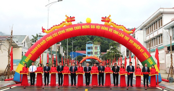 Sơn La khởi công, khánh thành loạt công trình với tổng vốn hơn 150 tỷ đồng