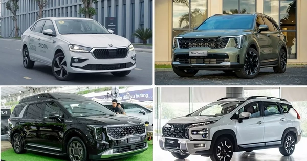 Nhiều mẫu xe mới đổ bộ thị trường Việt