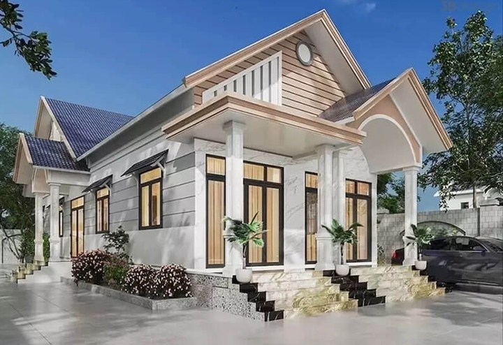 Những mẫu biệt thự mini đẹp được ưa chuộng 2025 - Ảnh 5