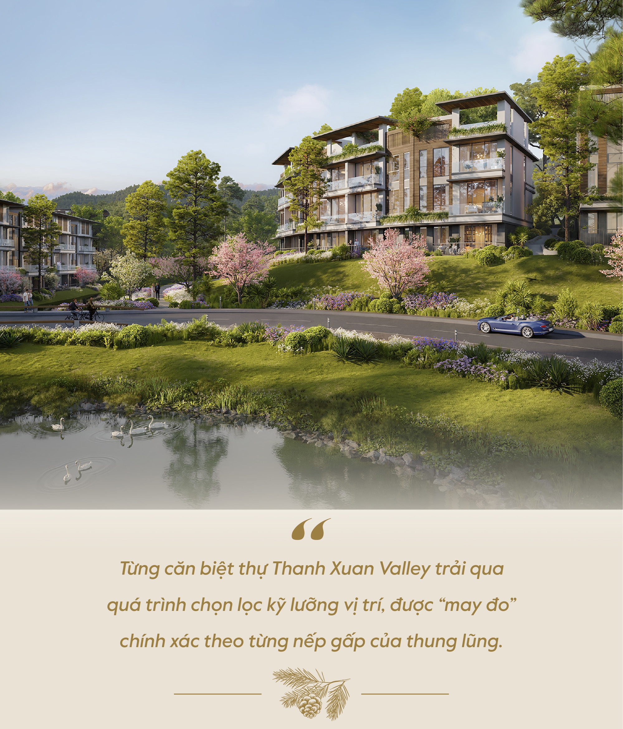 Thanh Xuan Valley: Nghệ thuật “may đo” không gian sống giữa thung lũng triệu thông reo - Ảnh 3