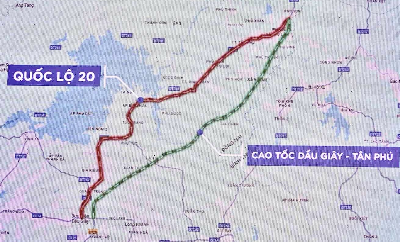 “Chốt” ngày bàn giao mặt bằng dự án đường cao tốc Dầu Giây - Tân Phú, thời gian thi công 24 tháng - Ảnh 1