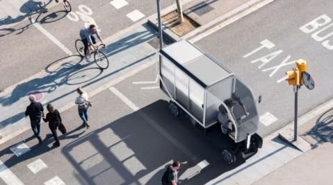 Honda sắp bán 1 dòng xe điện lai thế hệ mới: Là sự kết hợp giữa xe đạp và xe tải, có mái che chống UV - Ảnh 2