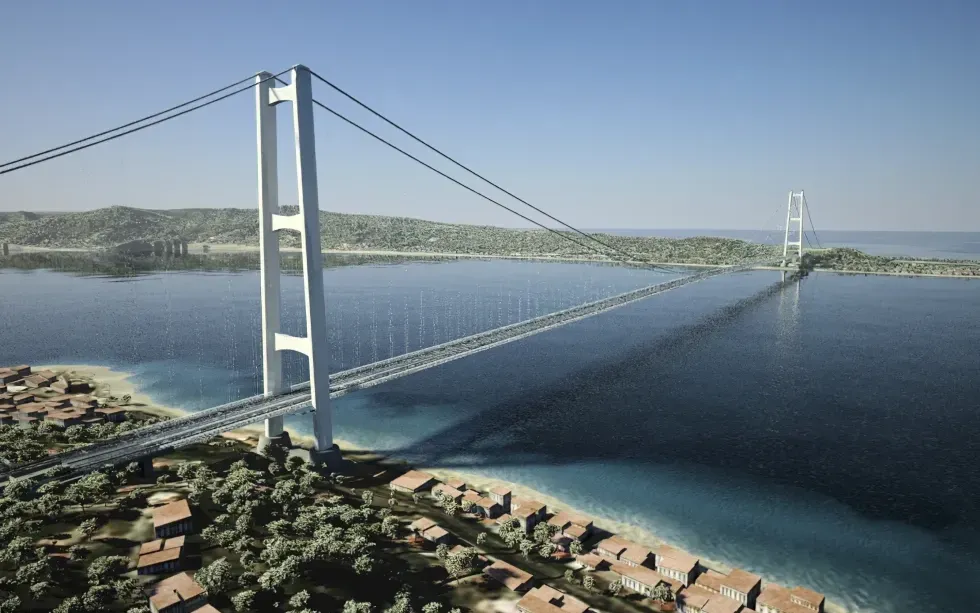 Mỹ phản đối Italy phân loại cầu treo dài nhất thế giới vào chi tiêu quốc phòng NATO - Ảnh 1