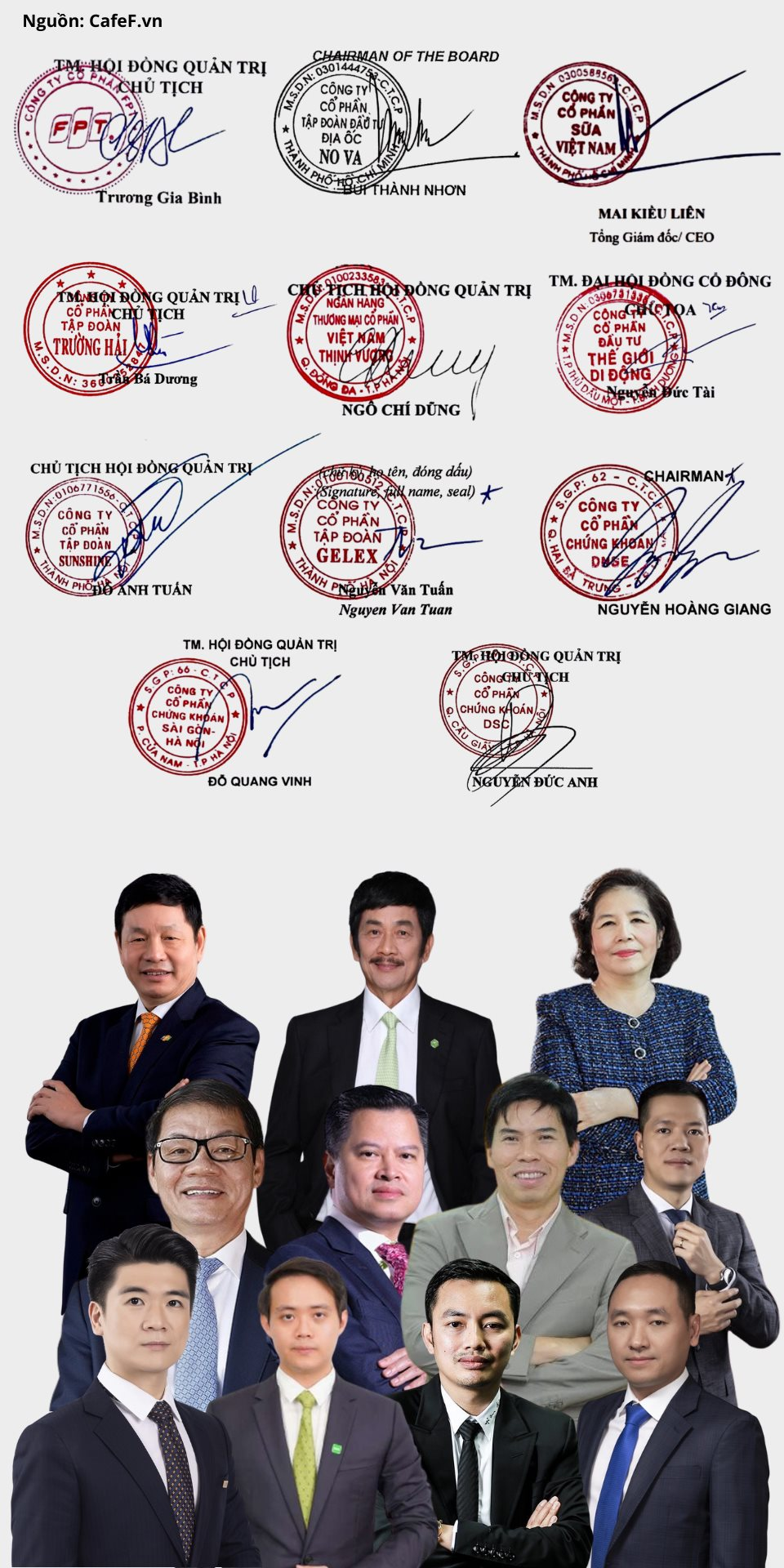 Loạt nét chữ ký của những doanh nhân hàng đầu Việt Nam: Sự khác biệt giữa thế hệ 5x đến 8x 9x - Ảnh 1